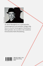Laden Sie das Bild in den Galerie-Viewer, Patrick Baumgärtel: Krimis schreiben