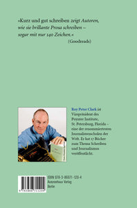 Roy Peter Clark: Kurz und gut schreiben
