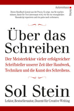 Laden Sie das Bild in den Galerie-Viewer, Sol Stein: Über das Schreiben
