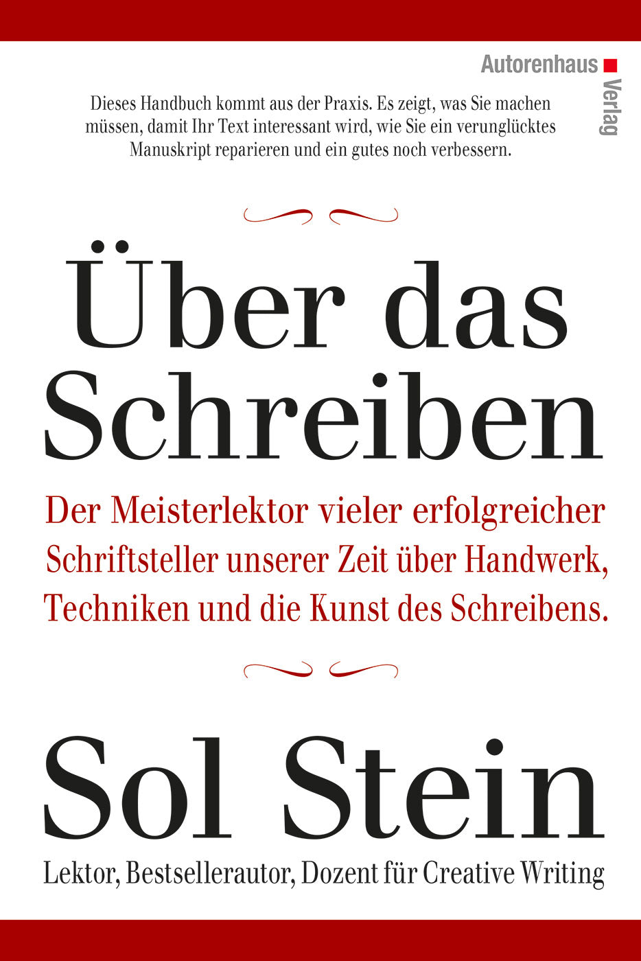 Sol Stein: Über das Schreiben