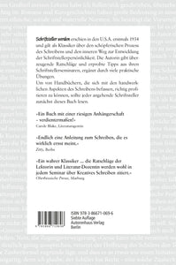 Dorothea Brande: Schriftsteller werden